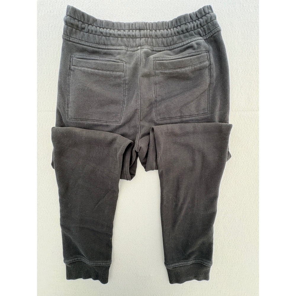 Goodfellow & Co Mens Small Black Pintuck Jogger Sweatpants Drawstring Fleece S - Picture 9 of 10